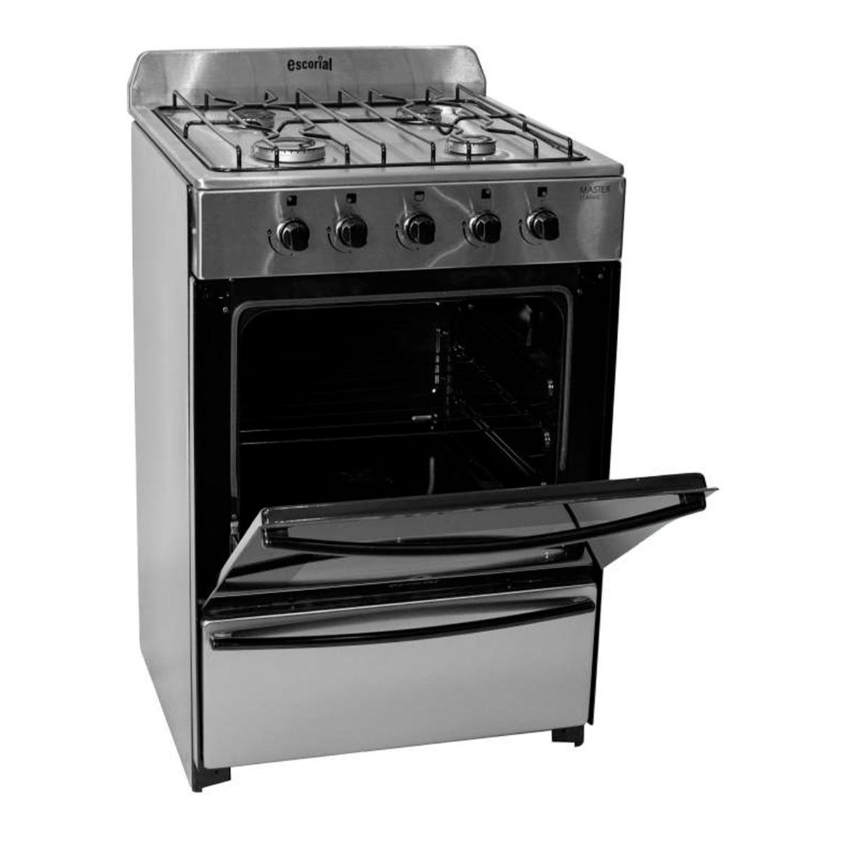 Cocina A Multigas 56Cm Escorial Master Classic  Acero Inoxidable